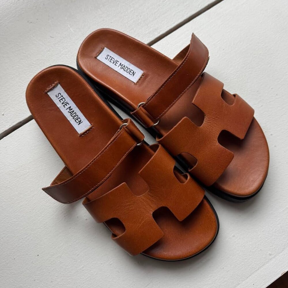 Steve Madden Mayven cognac Sandals